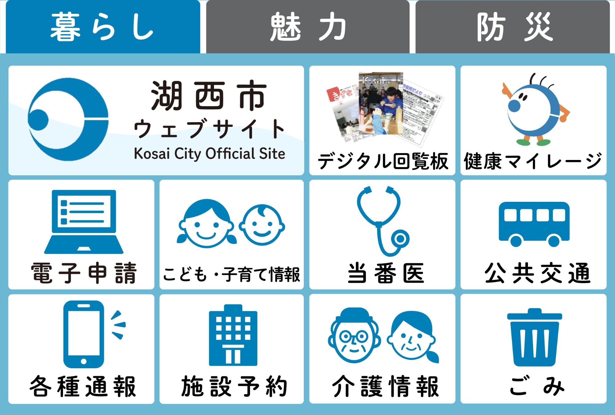 暮らしメニュー