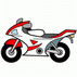 大型バイクのイラスト