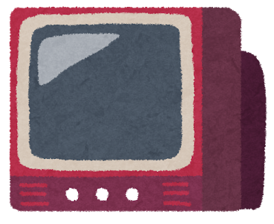 テレビのイラスト