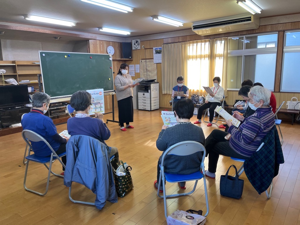いきいきサロン(ひばりが丘)の様子
