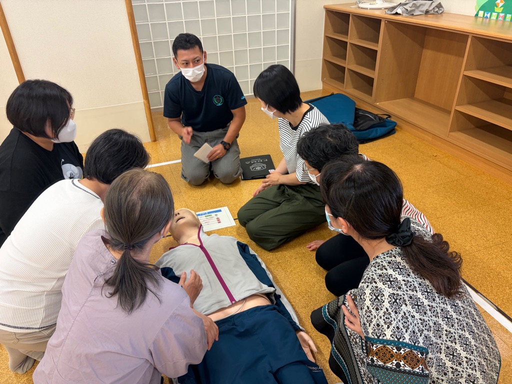 トリアージ実技の様子