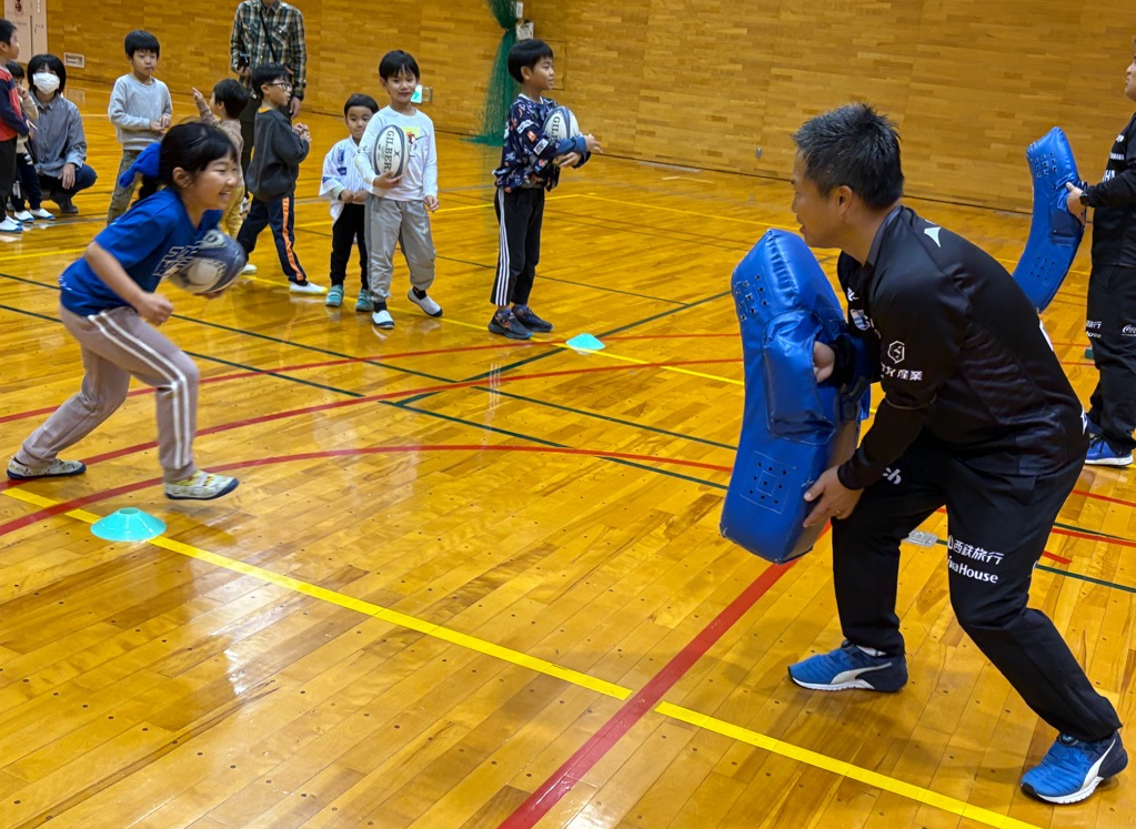 ラグビー体験
