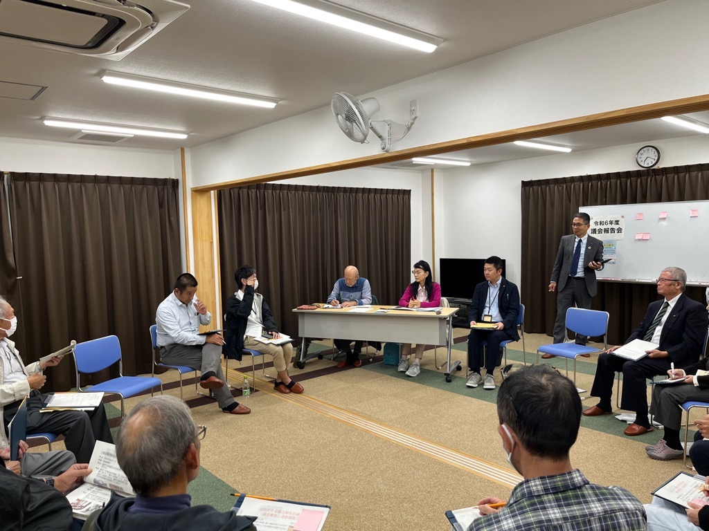 令和6年度議会報告会の様子