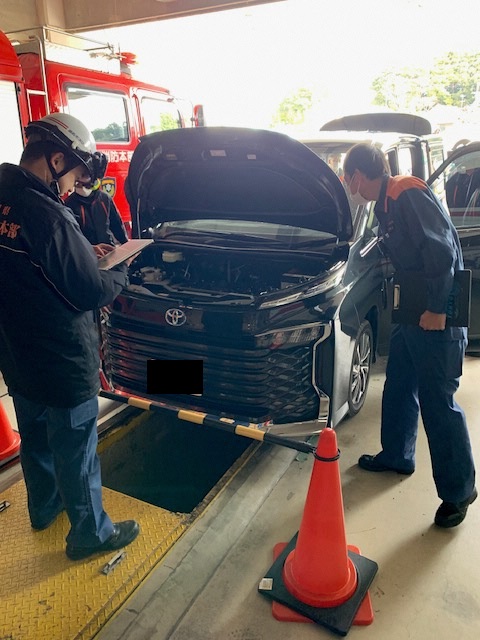 車両火災1