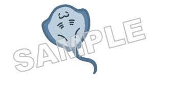 うなぽんオプションモチーフNo.4エイサンプル画像