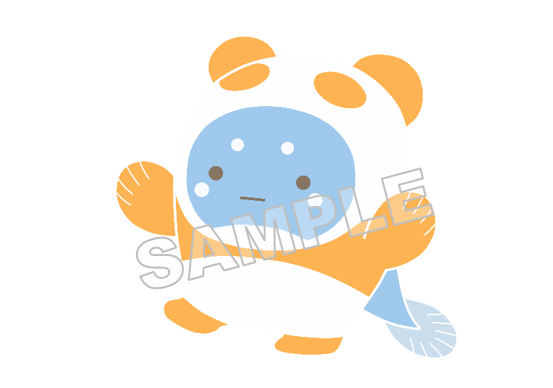 うなぽんNo.39足上げ手上（主線なし）サンプル画像