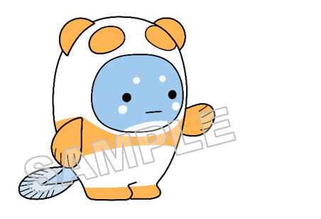 うなぽんNo.8手を出すサンプル画像