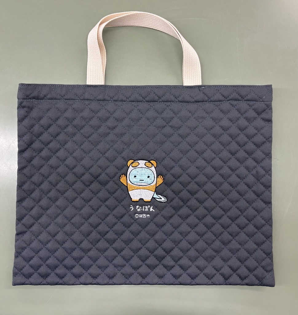 うなぽんグッズ刺繍レッスンバッグ画像