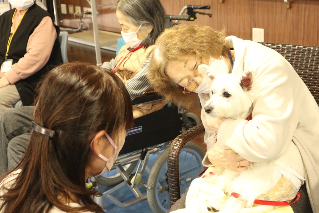 ふれあい訪問活動の様子