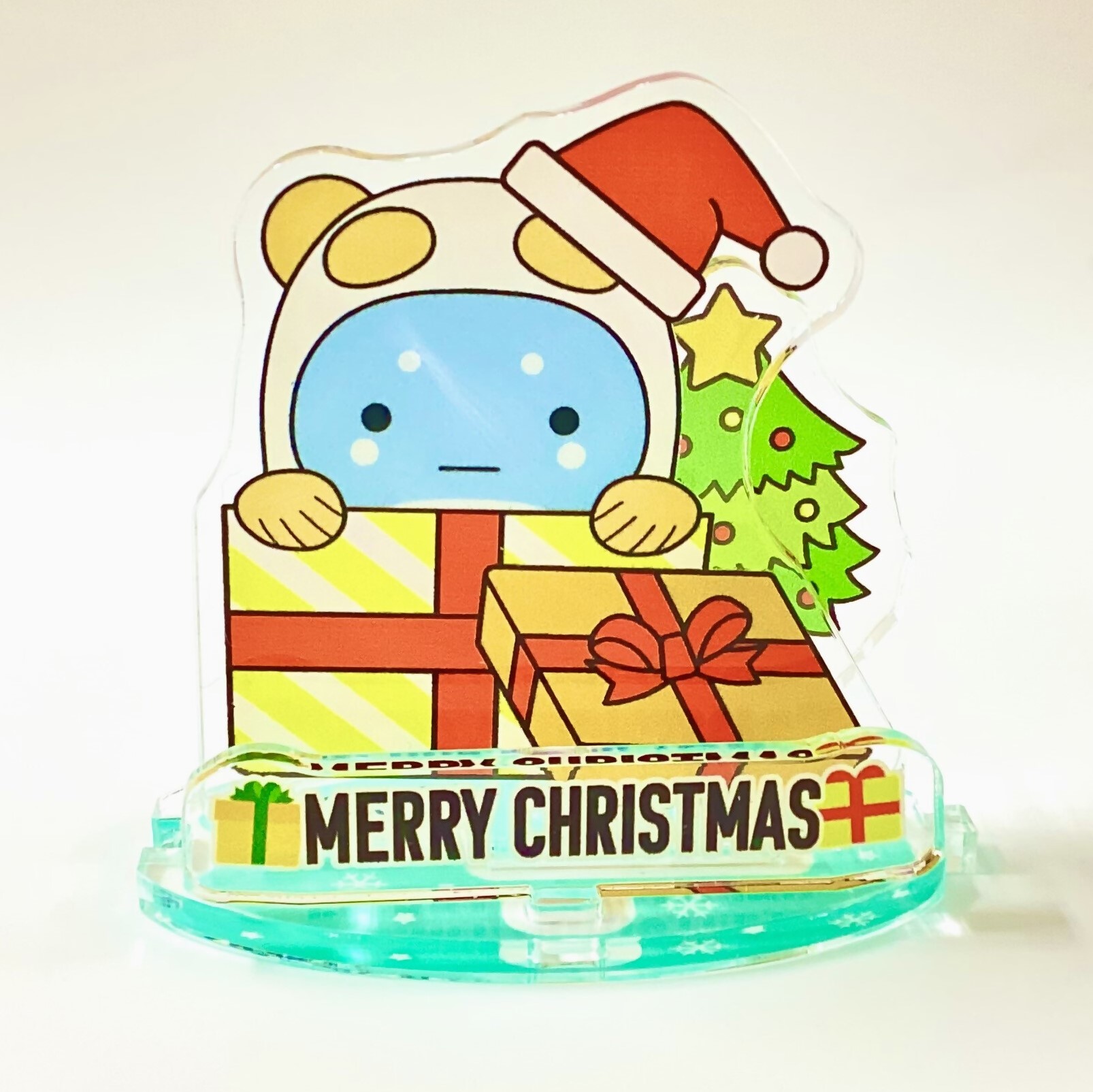 うなぽんグッズ アクリルスタンド_クリスマスバージョン