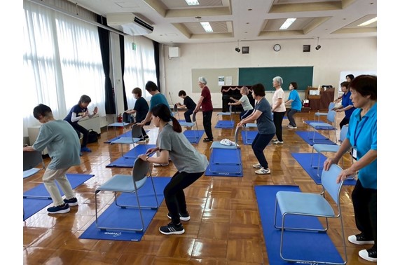 知波田地区活動ストレッチ教室