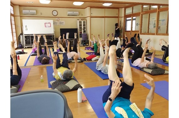 入出地区活動・ヨガ教室
