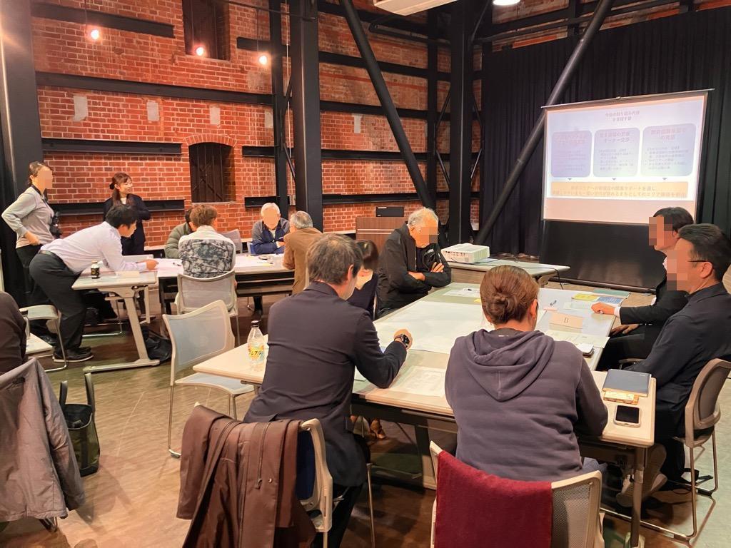 まちづくり意見交換会の様子