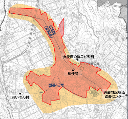 エリア図（白須賀・潮見坂上）
