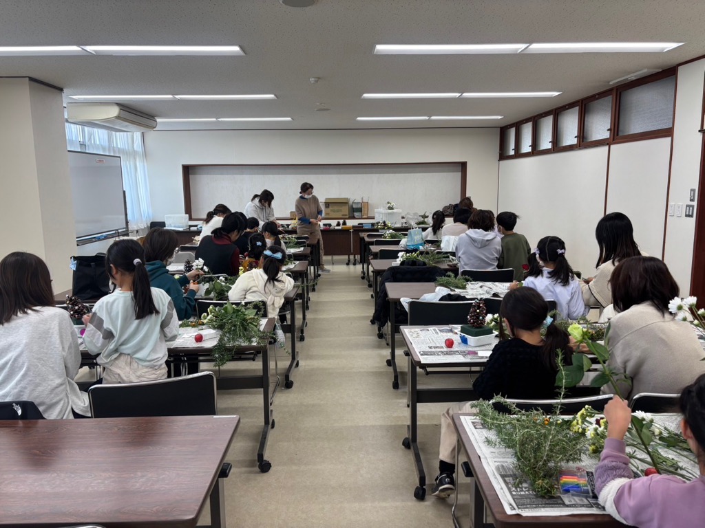 フラワーアレンジメント講座