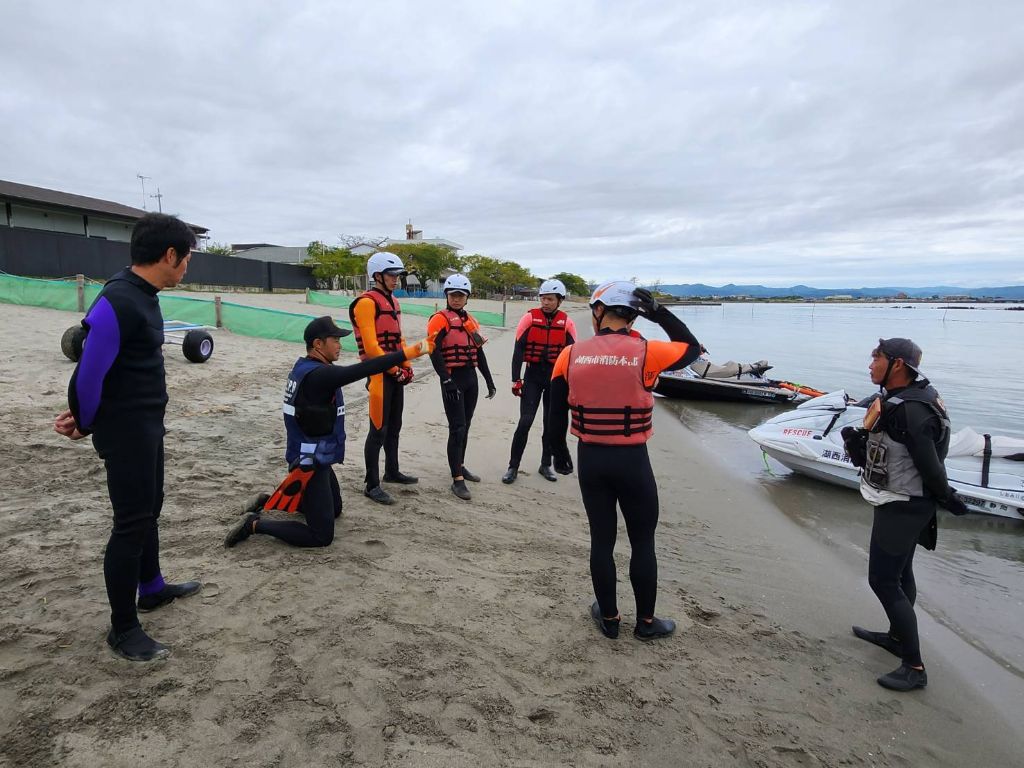 水難救助訓練 写真2