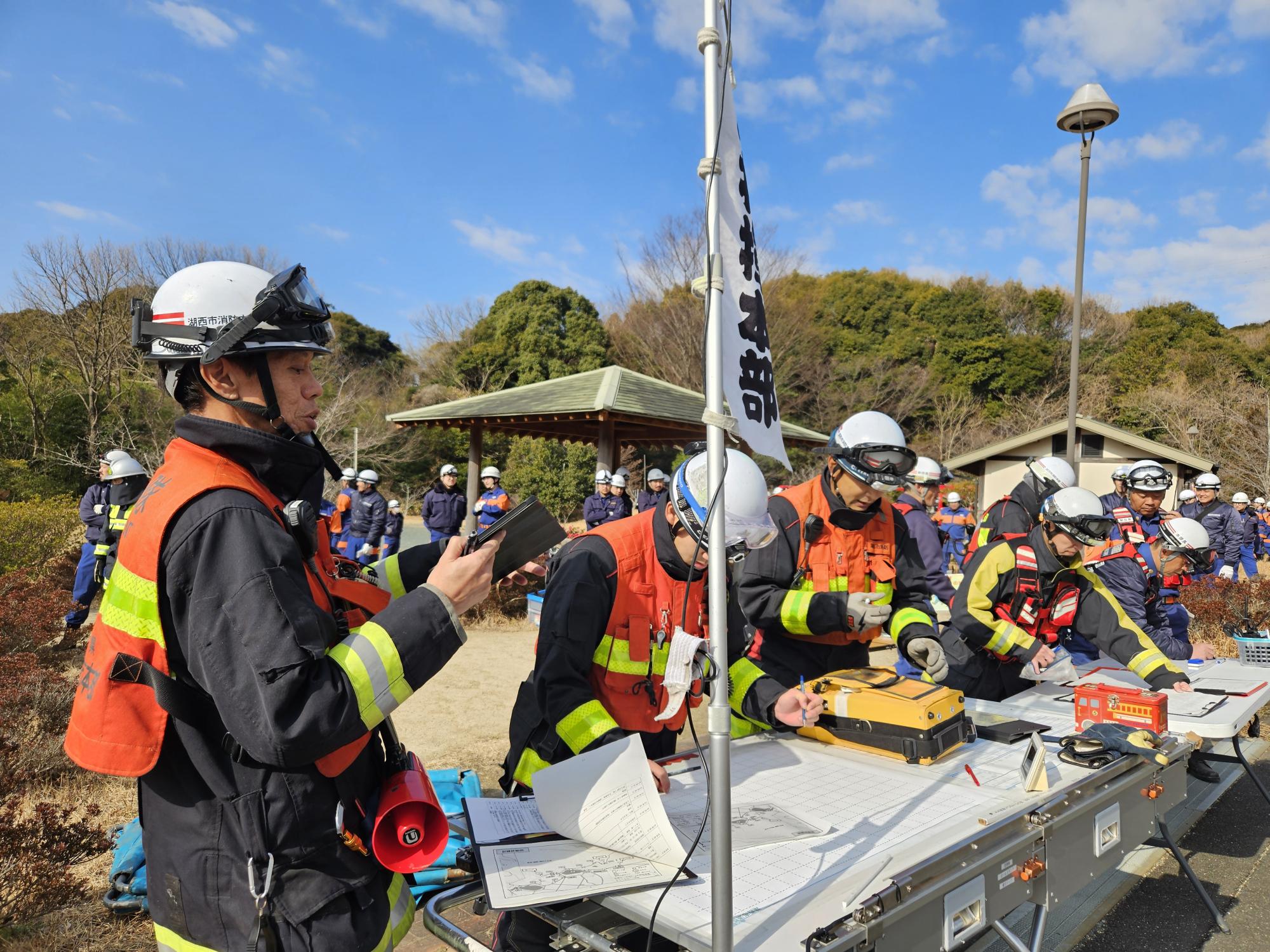 県際訓練 写真1