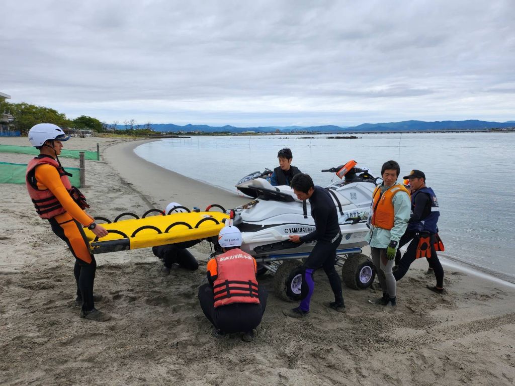水難救助訓練 写真1
