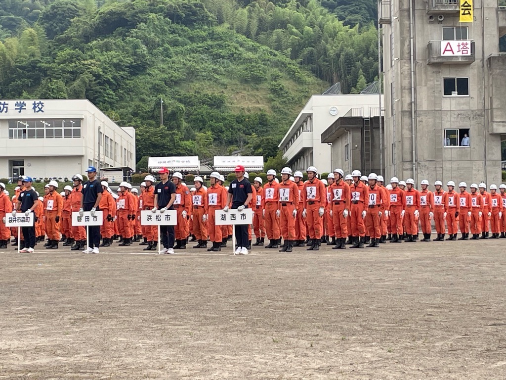 第51回静岡県消防救助技術大会開会式