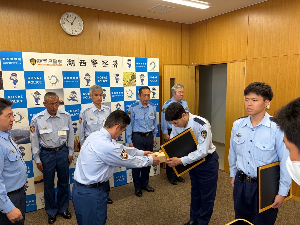 感謝状贈呈式1